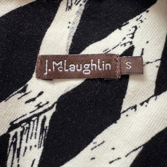 J. McLaughlin sleeveless workwear dress with diamond pattern, size S - Picture 7 of 8